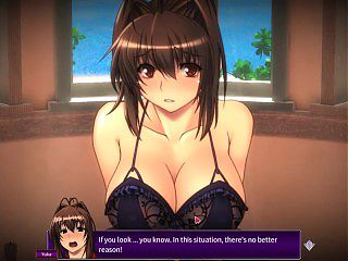 YushinnoHanaSequelHouseofIndecent [Hentai Game] Ep.2 anus tickling made her ass wet