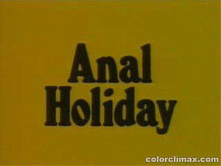 Anal Holiday