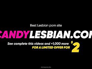 Amazing Lesbian Threesome with many orgasms