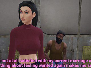 DDSims - Horny Slut Gets Abused by Homeless Men - Sims 4