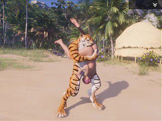 Wild Life \/ Tiger Girl With Lesbian Teen